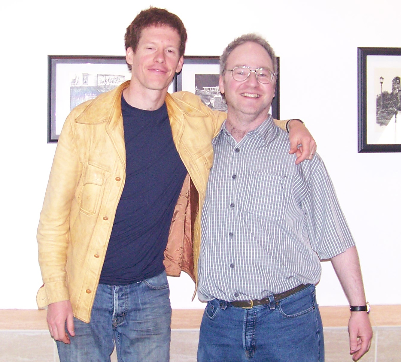 Me and Jim Creeggan